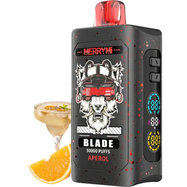 Jednorazowy e-papieros Blade 30K smak Aperol (włoski drink).