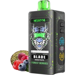 Jednorazowy e-papieros Blade 30K smak Forest Berries (owoce leśne).