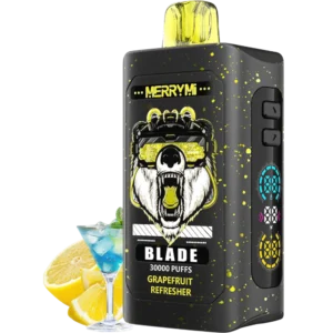Jednorazowy e-papieros Blade 30K smak Grapefruit Refresher (orzeźwiający grejpfrut).
