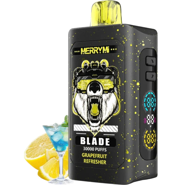 Jednorazowy e-papieros Blade 30K smak Grapefruit Refresher (orzeźwiający grejpfrut).