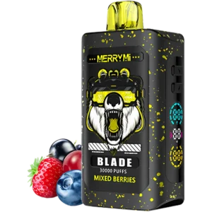 Jednorazowy e-papieros Blade 30K smak Mixed Berries (owoce leśne).