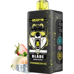 Jednorazowy e-papieros Blade 30K smak Strawmelon Ice (truskawka, arbuz, lód).