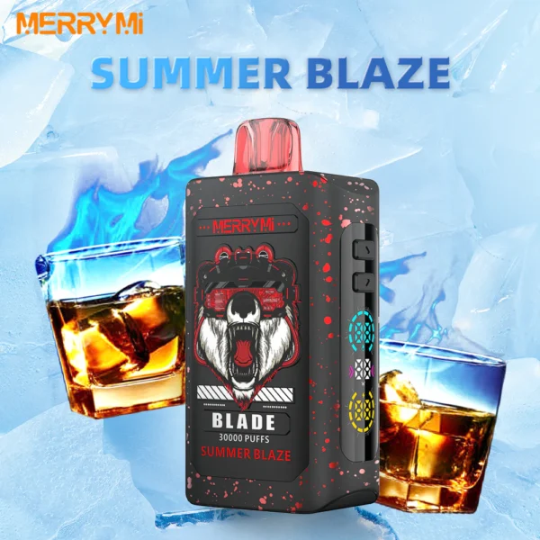 Jednorazowy e-papieros Blade 30K smak Summer Blaze (letnia mieszanka).