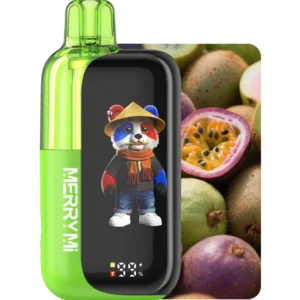 Jednorazowy e-papieros Panda-X 40K smak Kiwi Passion Fruit Guava (kiwi, marakuja, gujawa).