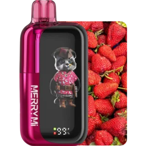 Jednorazowy e-papieros Panda-X 40K smak Prime Strawberry (dojrzała truskawka).