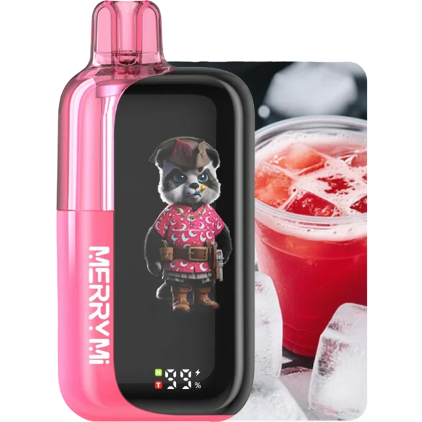 Jednorazowy e-papieros Panda-X 40K smak Red Energy Ice (mrożony energetyk).