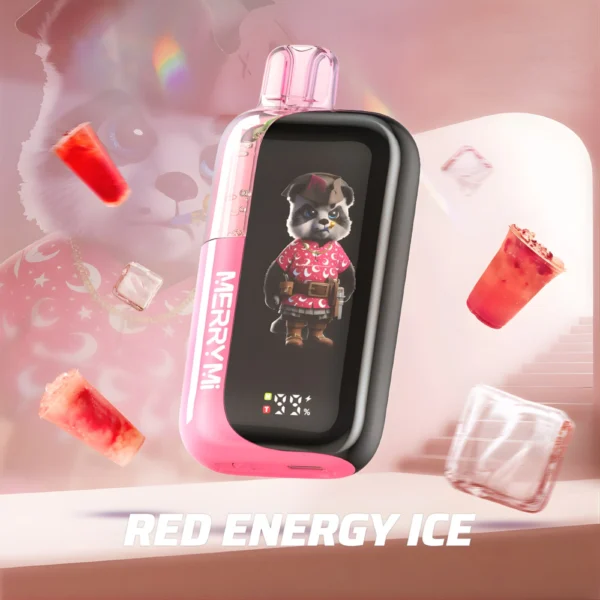 Jednorazowy e-papieros Panda-X 40K smak Red Energy Ice (mrożony energetyk).