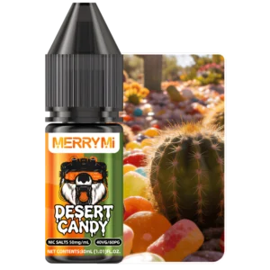 Słodki e-liquid Desert Candy 30ml z 5% zawartością nikotyny. Liquid do e-papierosa o profilu smakowym cukierków i deserów.