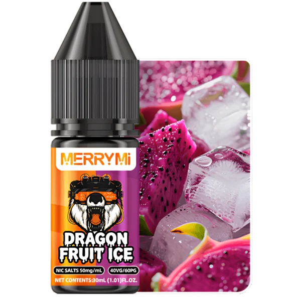 E-liquid Dragon Fruit Ice 30ml 5% nikotyny. Płyn do e-papierosa o smaku smoczego owocu z dodatkiem chłodzika.