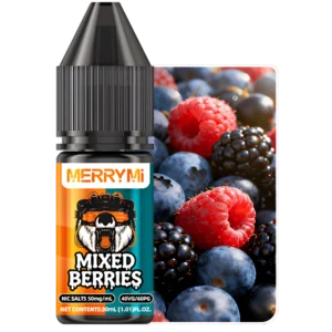 E-liquid Mixed Berries 30ml o mocy 5%. Owocowy płyn do e-papierosa będący mieszanką różnorodnych jagód.